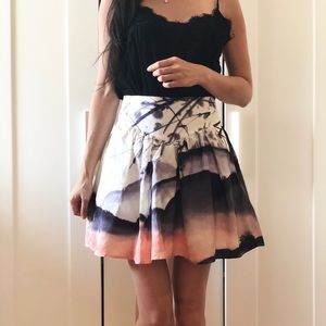 Urban Outfitters Silk Mini Skirt Size 0